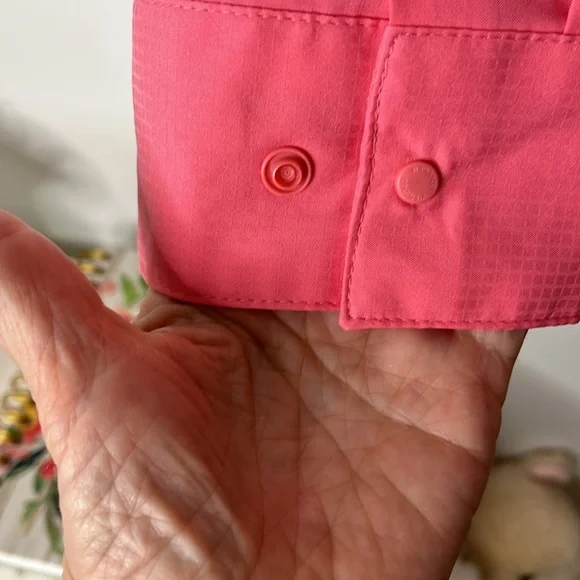 Columbia PFG Women’s Tamiami II LS Button-Up Shirt in melon color, size XL, NWT. - Picture 5 of 13